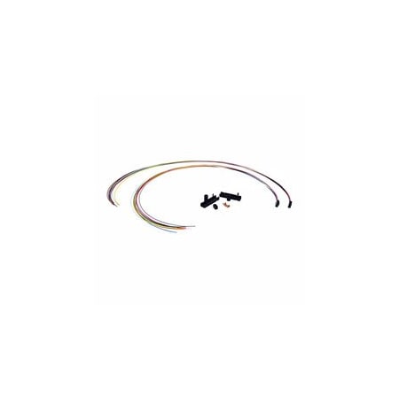 Cable Wholesale 24 Fiber 3mm Color Coded Fan Out Kit, Accepts 250um, 36 inches 15F3-03224